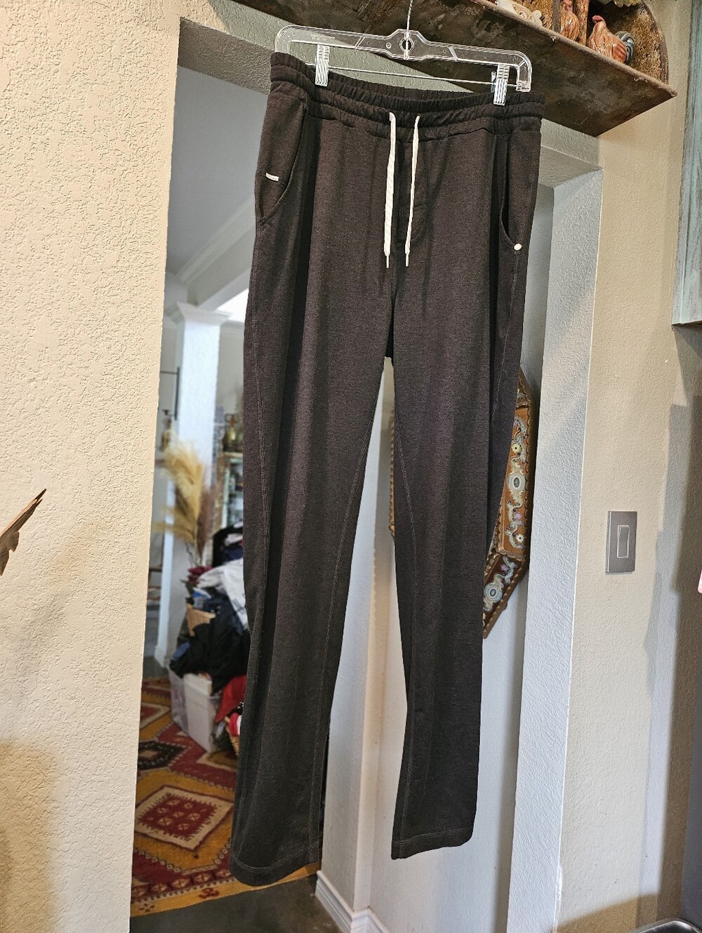 Vuori Men's Ponto Performance Pant V418 Charcoal Gray Size Large